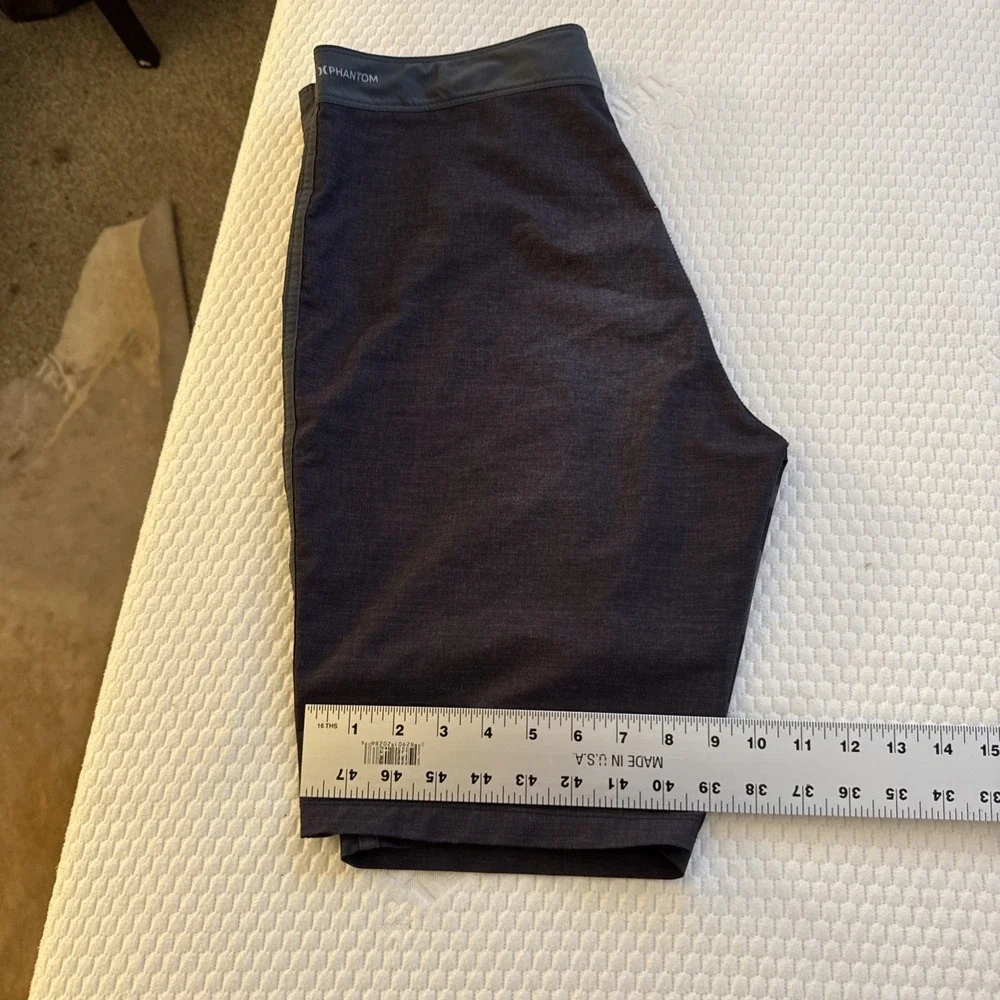 HURLEY BOARDSHORTS MENS 31 GRAY USA STARS‎ & STRIPES
